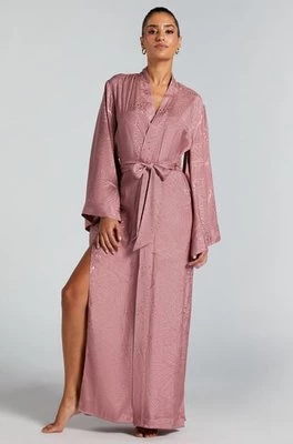 Hunkemöller Długie kimono Różowy