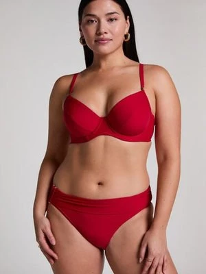 Hunkemöller Dół od bikini Luna Rio Czerwony