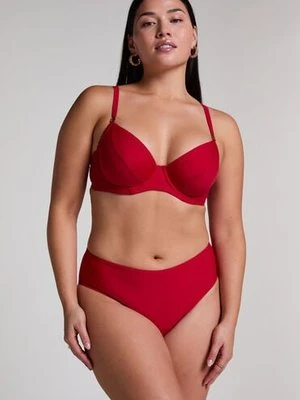 Hunkemöller Dół od bikini Luna Rio Midi Czerwony