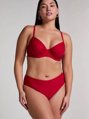 Hunkemöller Dół od bikini Luna Rio Midi Czerwony