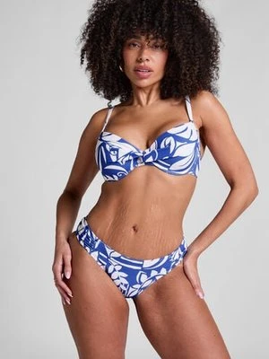 Hunkemöller Dół od bikini Mauritius Rio Niebieski