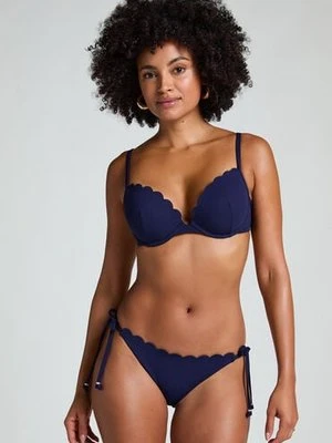 Hunkemöller Dół od bikini Scallop Niebieski