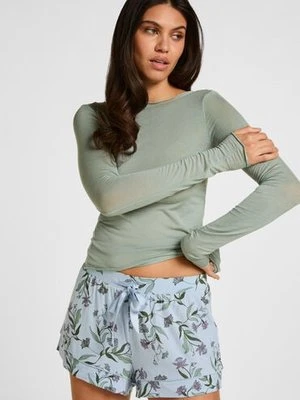 Hunkemöller Dżersejowe szorty Niebieski