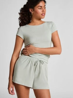 Hunkemöller Dżersejowy zestaw piżamowy Szary