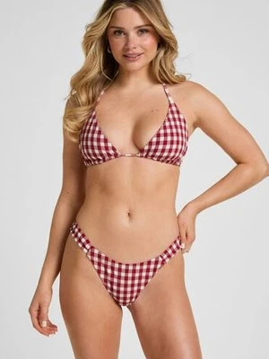 Hunkemöller Figi Bikini Highleg Amalfi Czerwony