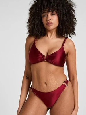 Hunkemöller Figi Bikini Highleg Bari Czerwony