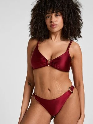 Hunkemöller Figi Bikini Highleg Bari Czerwony