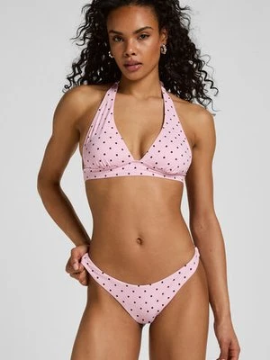 Hunkemöller Figi Bikini Highleg Como Różowy
