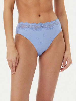 Hunkemöller Figi klasyczne z wysokim stanem Diva 301190 Błękitny