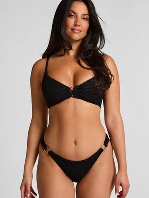 Hunkemöller Figi od bikini Cabo z wysokim stanem Czarny