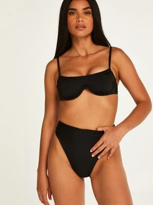 Hunkemöller Figi od bikini z wysokim wycięciem Sicily Czarny