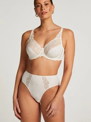 Hunkemöller Figi z wysokim stanem Diva Biały