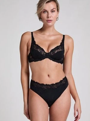 Hunkemöller Figi z wysokim stanem Diva Czarny