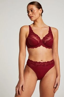 Hunkemöller Figi z wysokim stanem Diva Czerwony