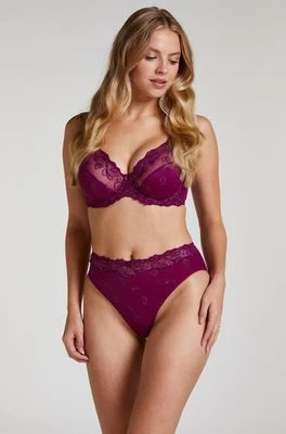 Hunkemöller Figi z wysokim stanem Diva Fioletowy