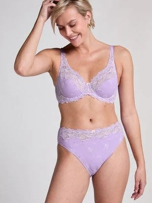 Hunkemöller Figi z wysokim stanem Diva Fioletowy