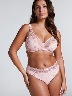 Hunkemöller Figi z wysokim stanem Diva Różowy