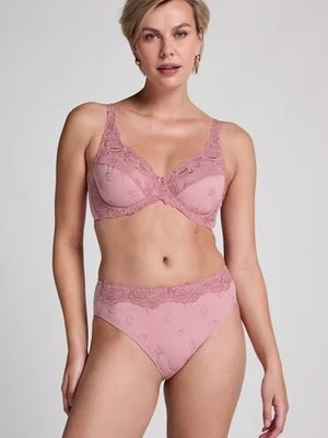 Hunkemöller Figi z wysokim stanem Diva Różowy