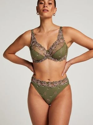 Hunkemöller Figi z wysokim stanem Diva Zielony