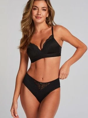 Hunkemöller Figi z wysokim stanem Sophie Czarny