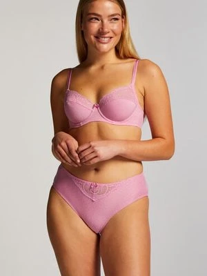 Hunkemöller Figi z wysokim stanem Sophie Różowy