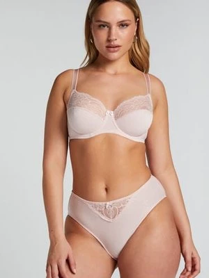 Hunkemöller Figi z wysokim stanem Sophie Różowy