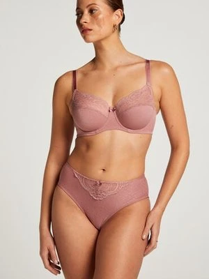 Hunkemöller Figi z wysokim stanem Sophie Różowy