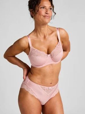 Hunkemöller Figi z wysokim stanem Sophie Różowy