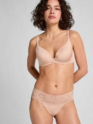 Hunkemöller Florence Thong boxers Beżowy