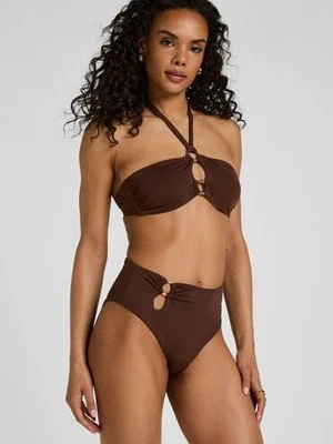 Hunkemöller Góra Bikini Trójkąt Algarve Brązowy