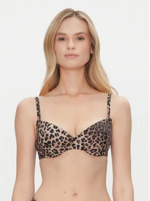 Hunkemöller Góra od bikini Animalia 301859 Brązowy