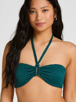 Hunkemöller Góra od Bikini Bandeau St Kitts Zielony