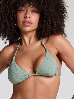 Hunkemöller Góra od bikini Giselle w kształcie trójkąta Zielony