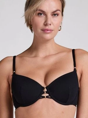 Hunkemöller Góra od bikini Holbox Czarny