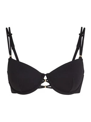 Hunkemöller Góra od bikini Holbox Czarny