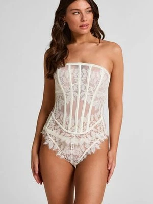 Hunkemöller Gorset Chalice Biały