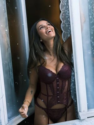 Hunkemöller Gorset Hollie Fioletowy