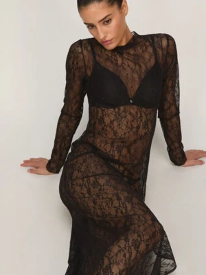 Hunkemöller Halka Allover Lace Czarny