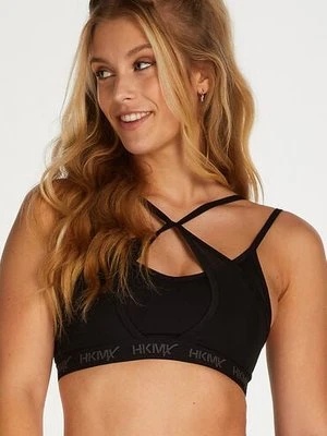 Hunkemöller HKMX Biustonosz sportowy The Twist Czarny