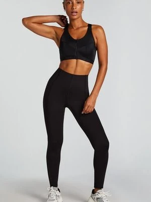 Hunkemöller HKMX Legginsy sportowe z wysokim stanem Boost Czarny