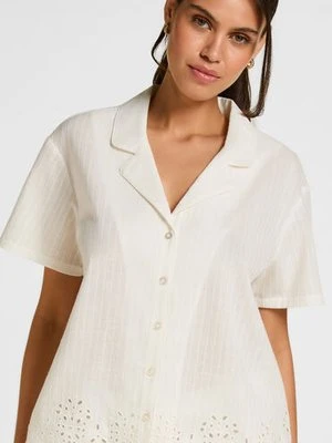Hunkemöller Jacket Scallop Biały