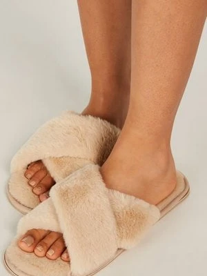 Hunkemöller Kapcie Lia Beżowy
