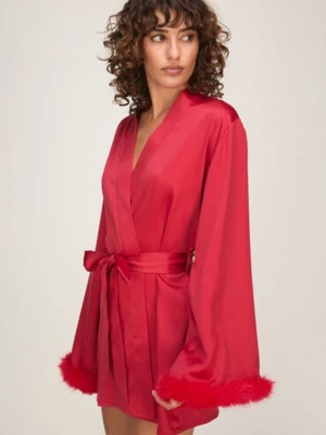 Hunkemöller Kimono Noelle Czerwony