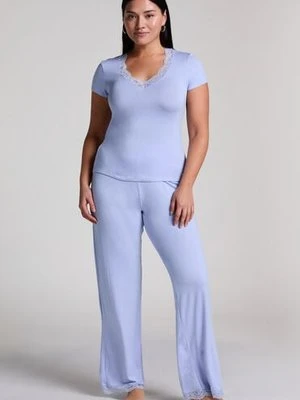 Hunkemöller Komplet piżamowy Nanna Niebieski