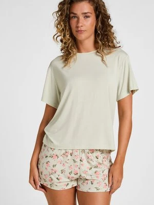 Hunkemöller Komplet Piżamy Daisy Zielony