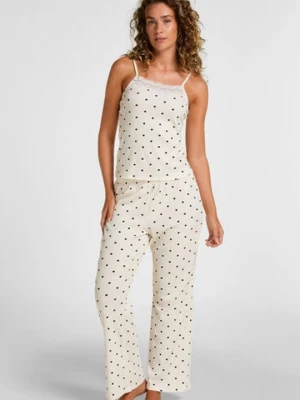 Hunkemöller Komplet Piżamy Dots Biały