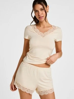 Hunkemöller Komplet Piżamy Nana Biały