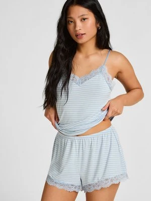 Hunkemöller Komplet Piżamy Nana Niebieski