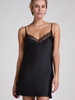 Hunkemöller Koronkowa halka Czarny