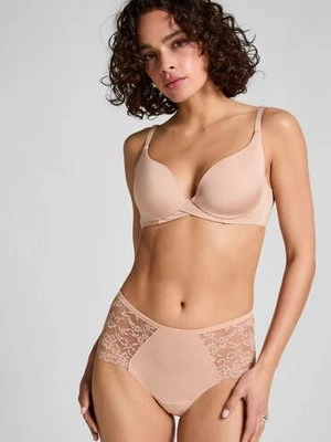 Hunkemöller Koronkowa halka Midi Beżowy